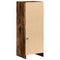 vidaXL Sideboard with LED Smoked Oak 38x34x100 cm Engineered Wood