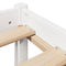vidaXL Bed Frame without Mattress White 90x200 cm Solid Wood Pine