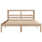 vidaXL Bed Frame without Mattress 160x200 cm Solid Wood Pine