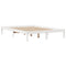 vidaXL Bed Frame without Mattress White 160x200 cm Solid Wood Pine