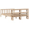 vidaXL Bed Frame without Mattress 140x200 cm Solid Wood Pine
