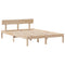 vidaXL Bed Frame without Mattress 140x200 cm Solid Wood Pine