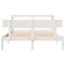 vidaXL Bed Frame without Mattress White 160x200 cm Solid Wood Pine