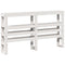 vidaXL Bed Frame without Mattress White 160x200 cm Solid Wood Pine