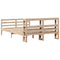 vidaXL Bed Frame without Mattress 120x190 cm Small Double Solid Wood Pine