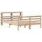 vidaXL Bed Frame without Mattress 160x200 cm Solid Wood Pine