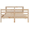 vidaXL Bed Frame without Mattress 160x200 cm Solid Wood Pine