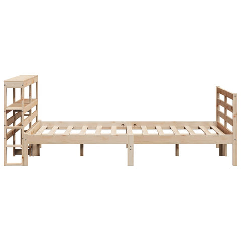 vidaXL Bed Frame without Mattress 160x200 cm Solid Wood Pine