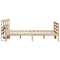 vidaXL Bed Frame without Mattress 160x200 cm Solid Wood Pine