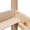 vidaXL Bed Frame without Mattress 160x200 cm Solid Wood Pine