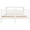 vidaXL Bed Frame without Mattress White 160x200 cm Solid Wood Pine