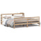 vidaXL Bed Frame without Mattress 180x200 cm Super King Solid Wood Pine