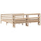 vidaXL Bed Frame without Mattress 180x200 cm Super King Solid Wood Pine
