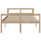 vidaXL Senior Bed with Headboard without Mattress 140x190 cm