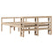 vidaXL Senior Bed with Headboard without Mattress 140x190 cm