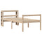 vidaXL Senior Bed with Headboard without Mattress 100x200 cm