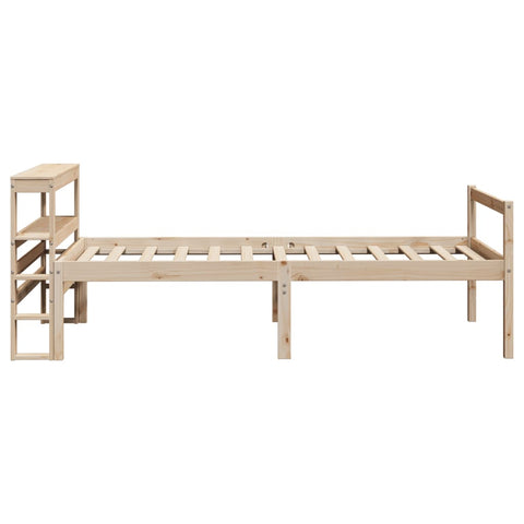 vidaXL Senior Bed with Headboard without Mattress 100x200 cm