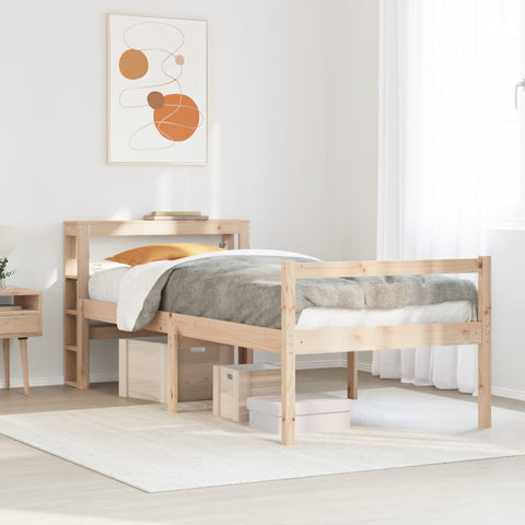 vidaXL Senior Bed with Headboard without Mattress 100x200 cm