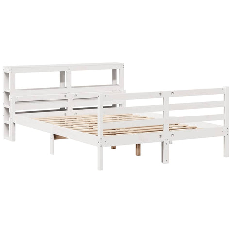 vidaXL Bed Frame with Headboard without Mattress 160x200 cm