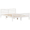 vidaXL Bed Frame with Headboard without Mattress 160x200 cm