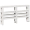 vidaXL Bed Frame with Headboard without Mattress 160x200 cm