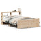 vidaXL Bed Frame with Headboard without Mattress 140x200 cm
