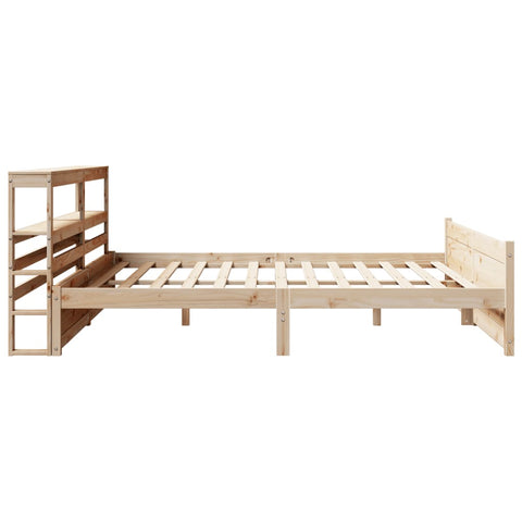 vidaXL Bed Frame with Headboard without Mattress 200x200 cm