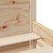vidaXL Bed Frame with Headboard without Mattress 200x200 cm