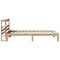 vidaXL Bed Frame with Headboard without Mattress 75x190 cm Small Single