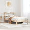 vidaXL Bed Frame with Headboard without Mattress 75x190 cm Small Single