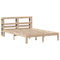 vidaXL Bed Frame with Headboard without Mattress 120x190 cm Small Double