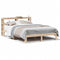 vidaXL Bed Frame with Headboard without Mattress 120x200 cm