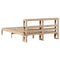 vidaXL Bed Frame with Headboard without Mattress 120x200 cm