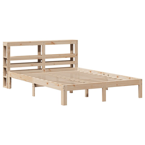 vidaXL Bed Frame with Headboard without Mattress 160x200 cm