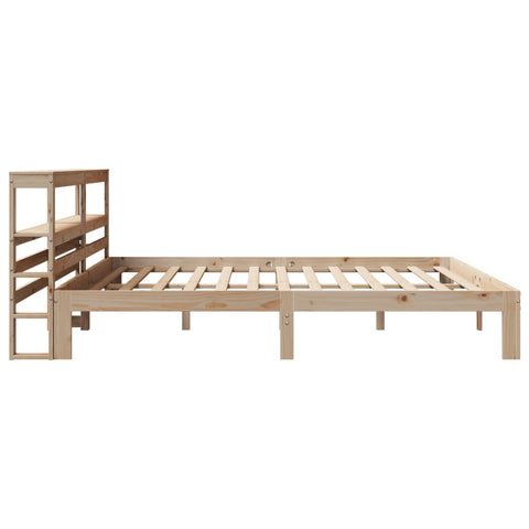 vidaXL Bed Frame with Headboard without Mattress 200x200 cm