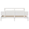 vidaXL Bed Frame with Headboard without Mattress White 180x200 cm Super King