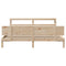vidaXL Bed Frame with Headboard without Mattress 200x200 cm
