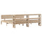 vidaXL Bed Frame with Headboard without Mattress 200x200 cm