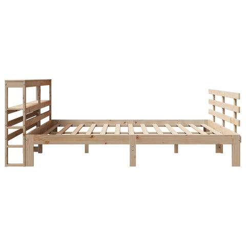 vidaXL Bed Frame with Headboard without Mattress 180x200 cm Super King