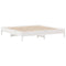 vidaXL Bed Frame without Mattress White 180x200 cm Super King Solid Wood Pine