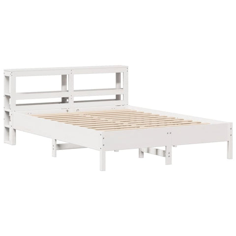 vidaXL Bed Frame without Mattress White 160x200 cm Solid Wood Pine