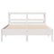 vidaXL Bed Frame without Mattress White 160x200 cm Solid Wood Pine