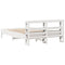 vidaXL Bed Frame without Mattress White 160x200 cm Solid Wood Pine