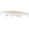 vidaXL Bed Frame without Mattress White 160x200 cm Solid Wood Pine