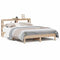 vidaXL Bed Frame without Mattress 140x200 cm Solid Wood Pine