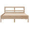 vidaXL Bed Frame without Mattress 140x190 cm Solid Wood Pine