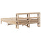 vidaXL Bed Frame without Mattress 140x190 cm Solid Wood Pine