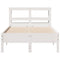 vidaXL Bed Frame without Mattress White 75x190 cm Small Single Solid Wood Pine