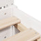 vidaXL Bed Frame without Mattress White 200x200 cm Solid Wood Pine