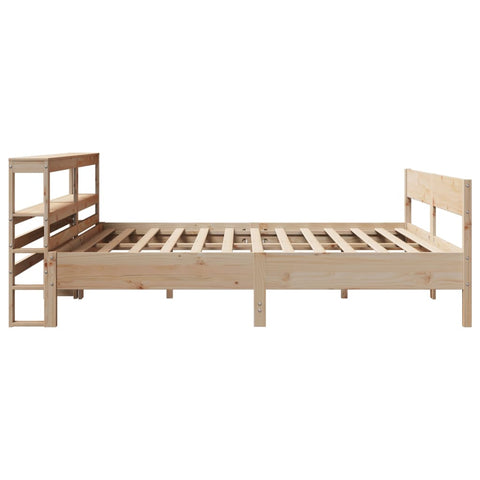 vidaXL Bed Frame without Mattress 180x200 cm Super King Solid Wood Pine